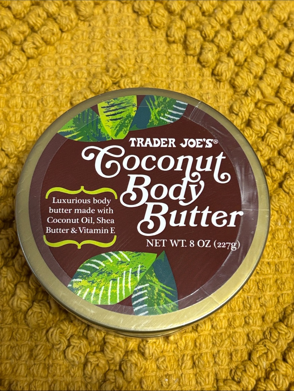 Coconut Body Butter — Rich Coconut Body Butter (factory sealed)